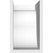 Ekena Millwork Standard Del Monte Architectural Grade PVC Rafter Tail, 5"W x 8"H X 12"L RFTP05X08X12DEL - alternate 2